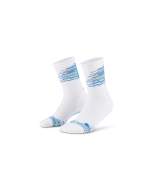 Paris Vibes Socks Mid Cut white/blue mix