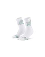 Paris Vibes Socks Mid Cut white/green mix