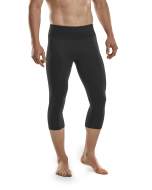 CEP merino base layer tights skiing 3/4 für Männer in black