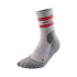 CEP 80's Socks Hiking Mid Cut in light grey/red für Frauen