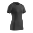 cold weather base shirt, short sleeve, black, women, L