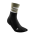 CEP The Run Mid Cut Socks in olive/black für Frauen