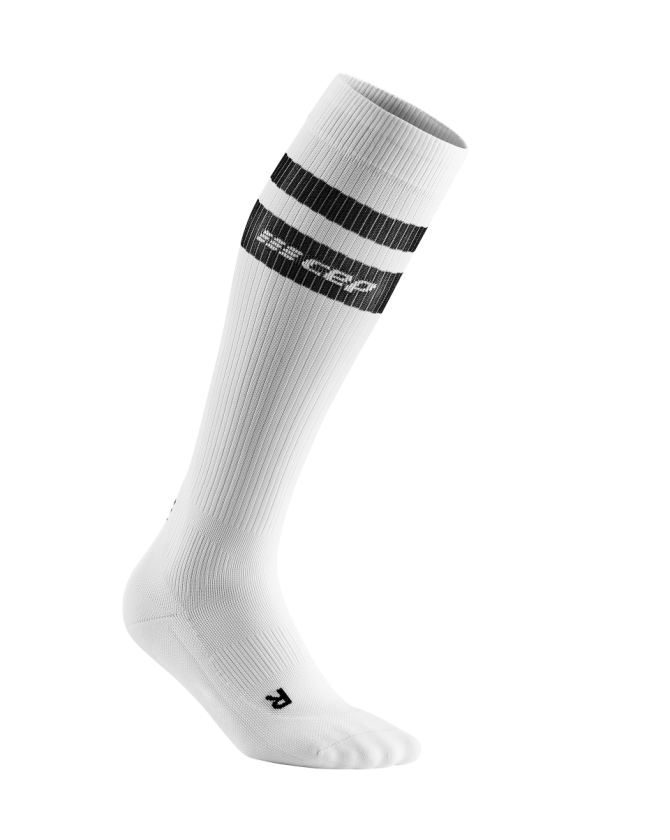 CEP 80's Classic Socks in white/black für Frauen