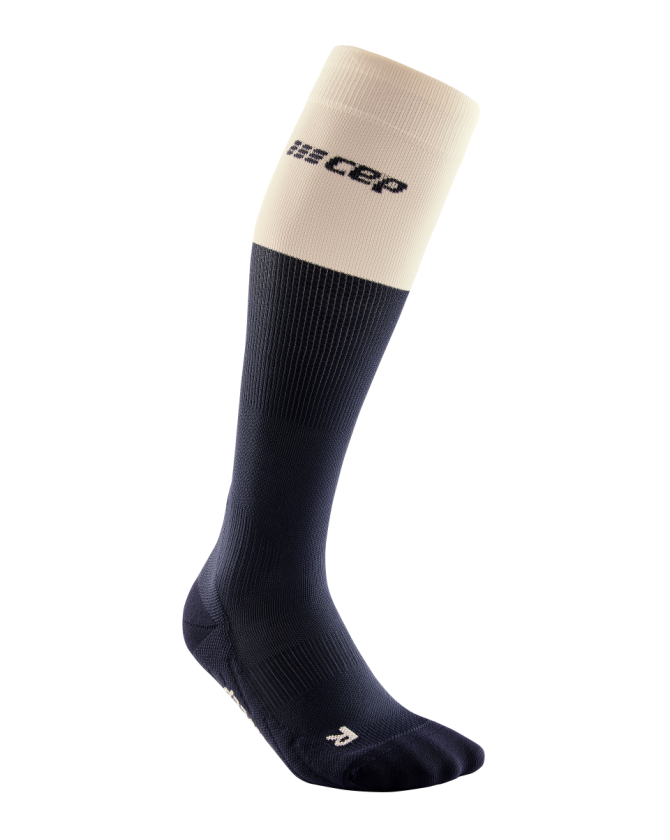 CEP Bloom Socks Tall in blau für Frauen