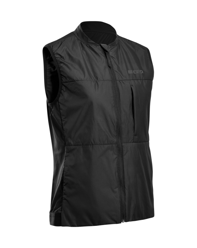 CEP cold weather vest für Männer in black