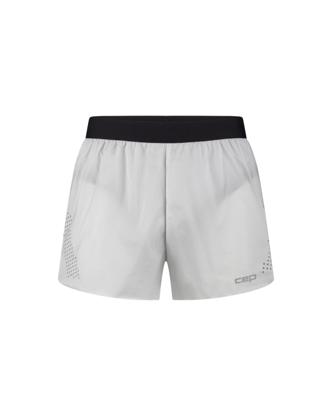 CEP pro run ultralight shorts loose fit light grey für Männer