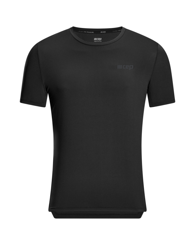 CEP The Run Shirt Short Sleeve in schwarz für Männer