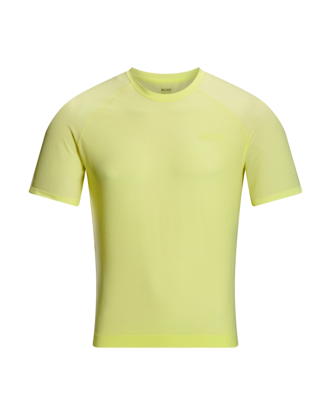 CEP Ultralight Seamless Shirt Short Sleeve in lime für Männer