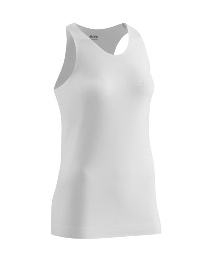 CEP Run Ultralight Tank Top in weiß für Frauen