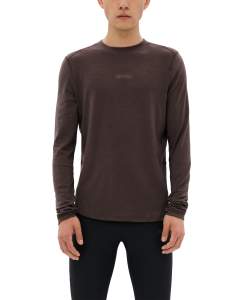 CEP Cold Weather Merino Shirt in aubergine für Männer