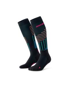 CEP THE RUN Limited Socks 2024.2 Tall in black/neon pink für Frauen