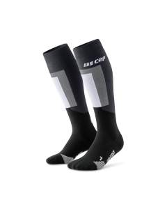 CEP Thermo Socks Skiing Tall in black/grey für Männer