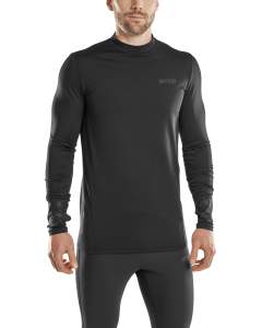 CEP cold weather shirt long sleeve für Männer in black