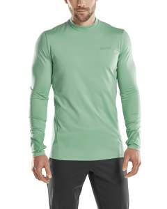 CEP cold weather shirt long sleeve für Männer in green