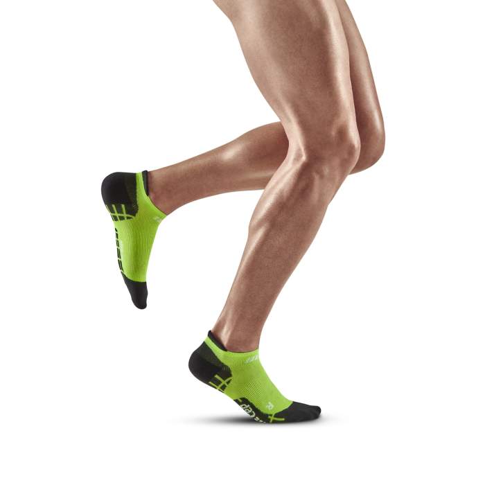 CEP Dynamic+Ultralight low-cut Sock Black/Green Men – Fluidlines